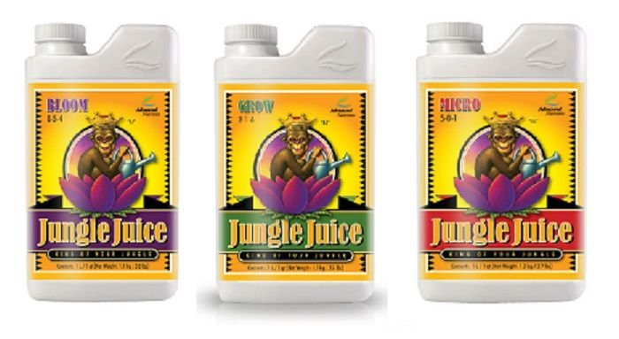 Advanced Nutrients Kit - Jungle Juice 3x1L Grow, Micro and Bloom