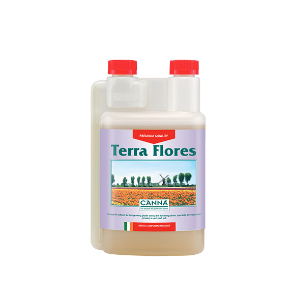 Canna Terra Flores Fertilizer 500ml - base nutrient for bloom phase