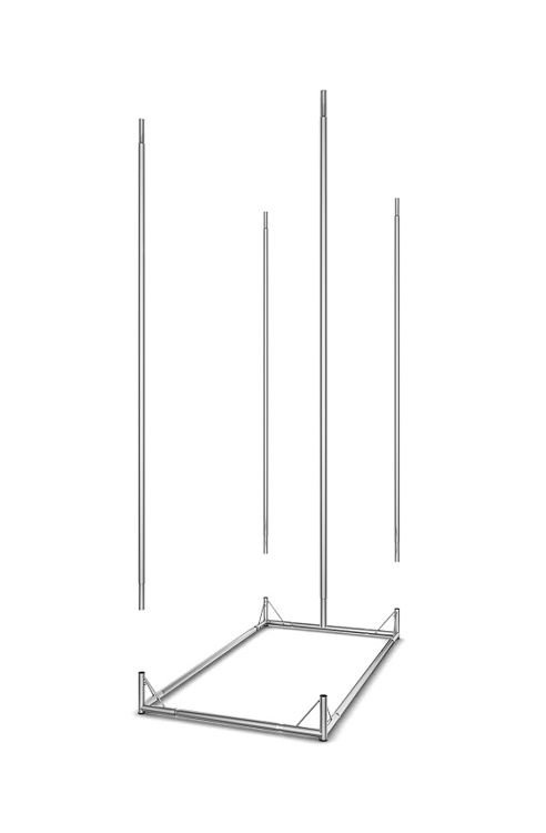 RoyalRoom® Classic C80S 80x40x120cm cultivation tent - Slika 7