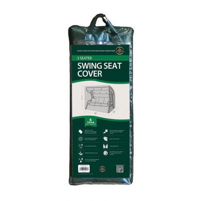 Garland 3 Seater Swing Seat Cover Green