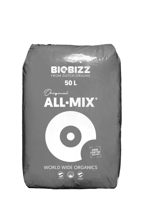 BioBizz soil All-Mix 50L - a mixture of soil, compost, worm humus and perlite (All mix)