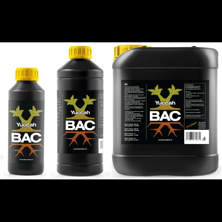 BAC YUCCAH 500ml - anti-stress agent for extreme heat, drought and a high salt content of the soil - Slika 2