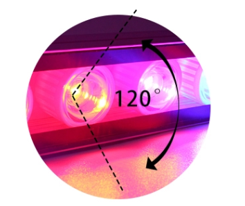 Herbgarden LED GROW bar lamp for plants 36x3w 115 cm - growth spectrum - Slika 6