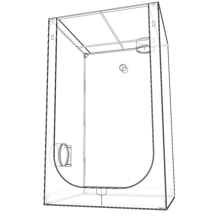 Secret Jardin Hydro Shoot 120 - 120x120x200 - Slika 3