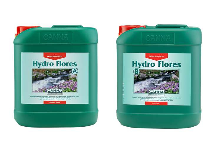 Fertilizer Canna Hydro Flores Hard Water 2x5L