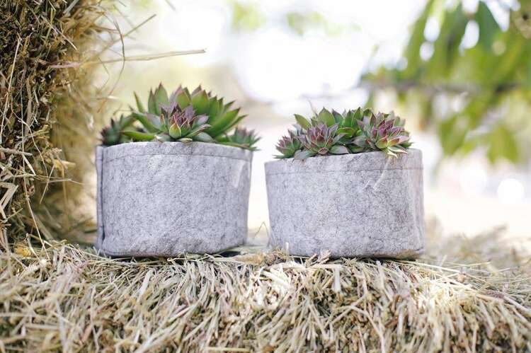 Growbag Root Pouch fabric pot 15x19cm 3,8L grey - Slika 3