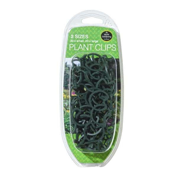 Garland Plant Clips (2 Sizes) 50pcs
