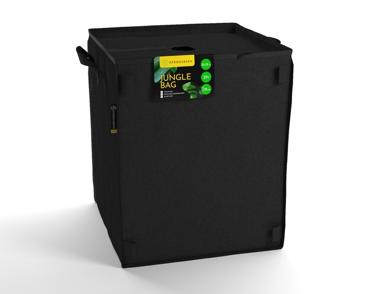 Herbgarden Jungle Bag 39L - fabric pot 32x32x h38cm - Slika 4