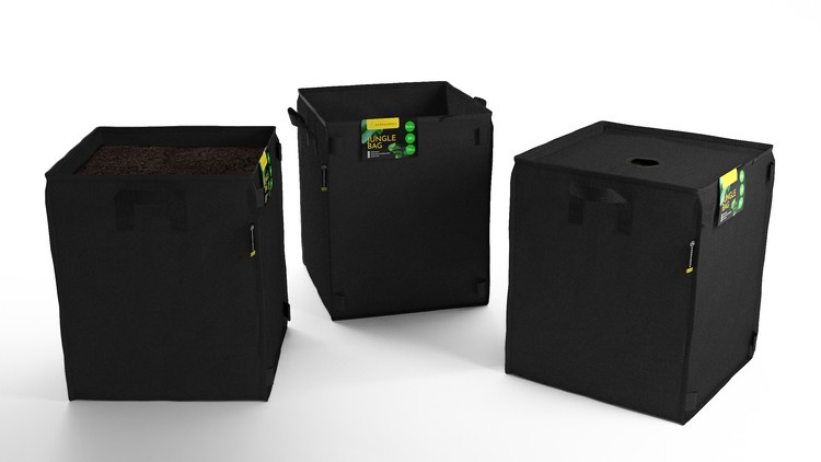 Herbgarden Jungle Bag 39L - fabric pot 32x32x h38cm - Slika 5