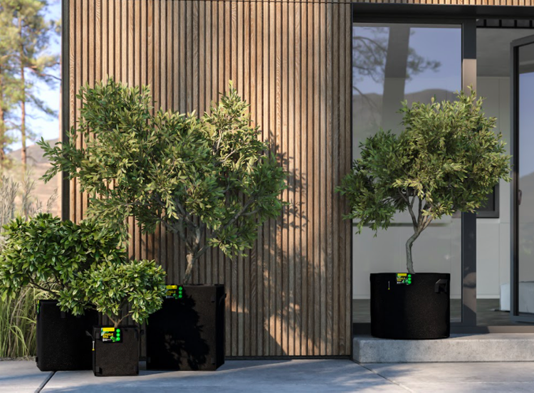 Herbgarden Jungle Bag 39L - fabric pot 32x32x h38cm - Slika 6