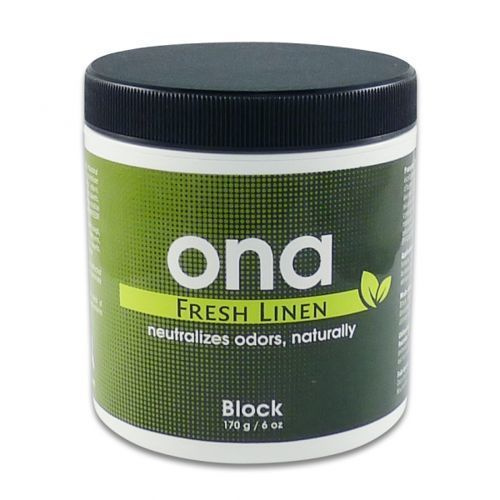ONA Block Fresh Linen 170g  - odour neutalizing block