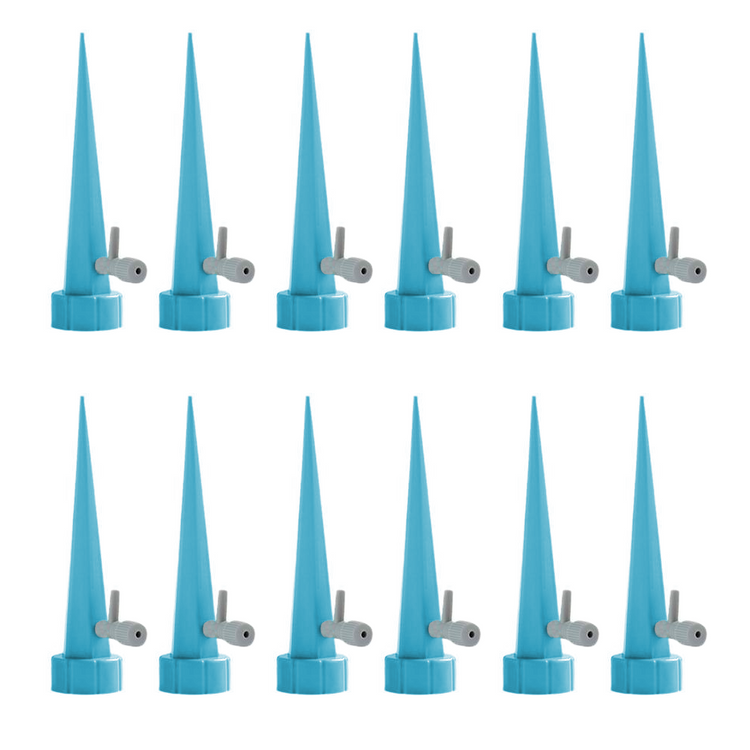 Herbgarden Bottle Watering Drippers Blue - Auto drip system 12pcs