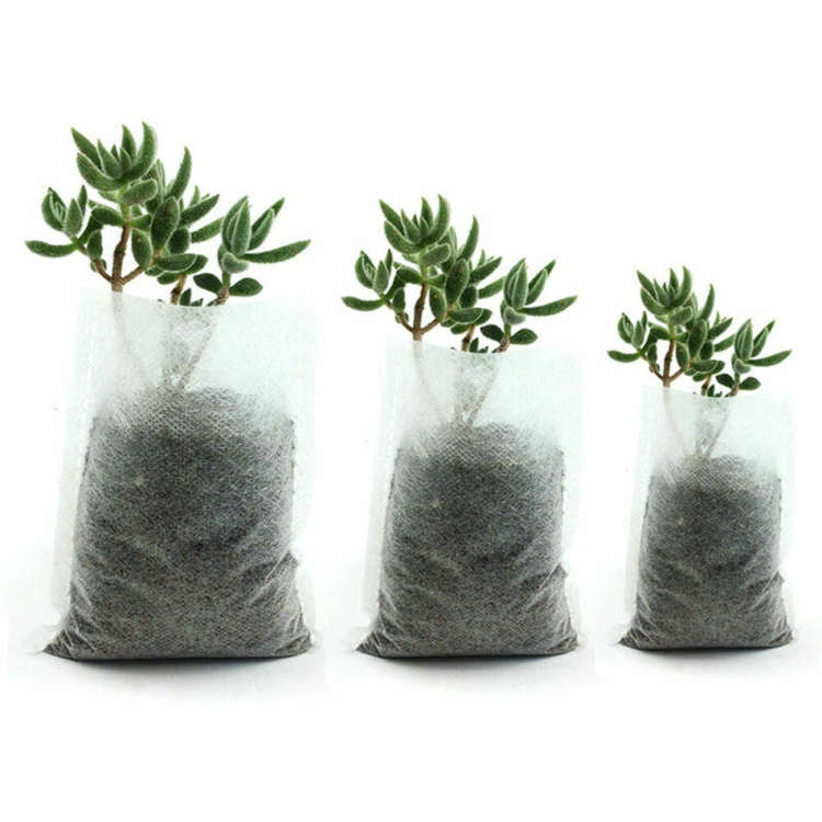 White Grow Bag 8 x 20 cm 50 pcs 1L