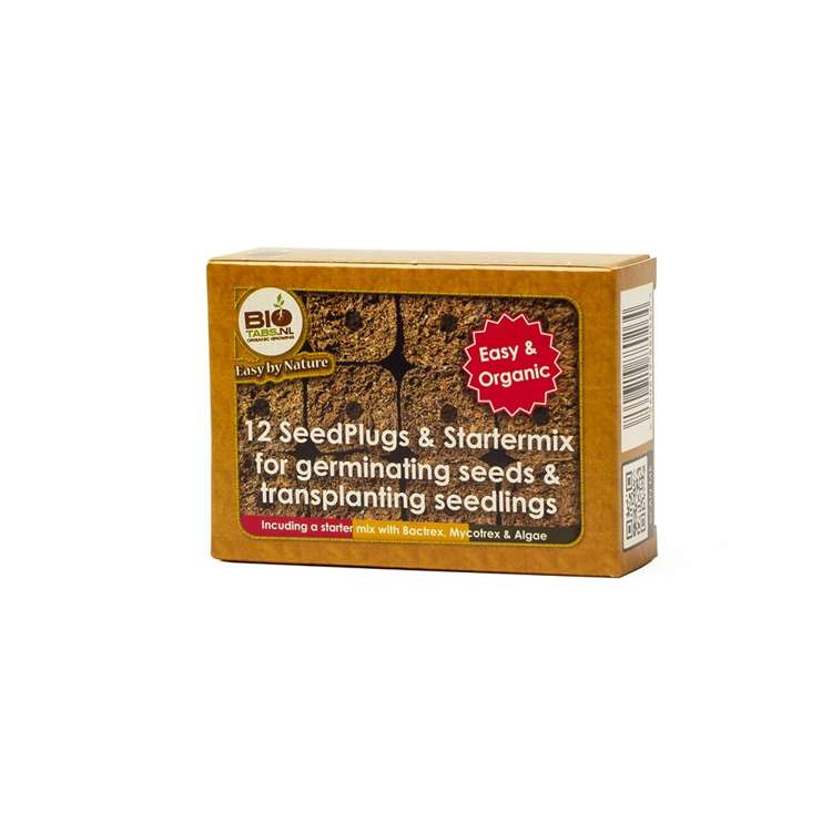 Biotabs Seedplugs - 12pcs with Starter mix for germinating seeds & transplanting seedlings - Slika 6