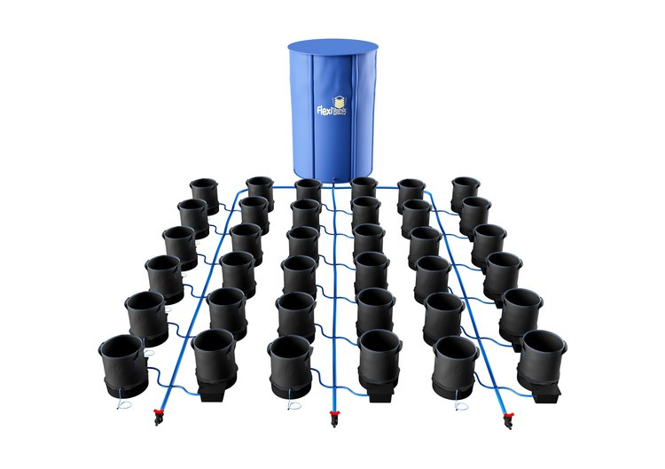 Autopot set 1Pot 36x flexipot smartpot 20L + flexitank 400L