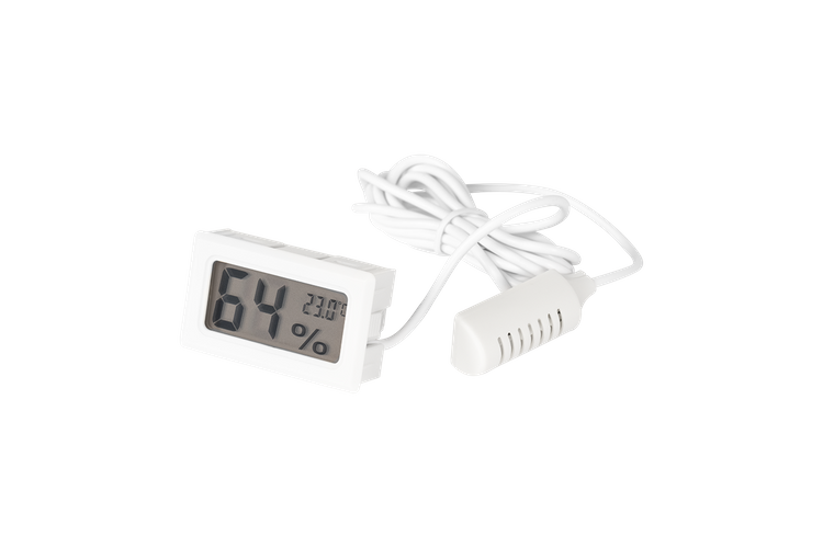 GALAXYFARM Mini Humidity & Temperature Meter - measuring on the external sensor (1m) - Slika 4