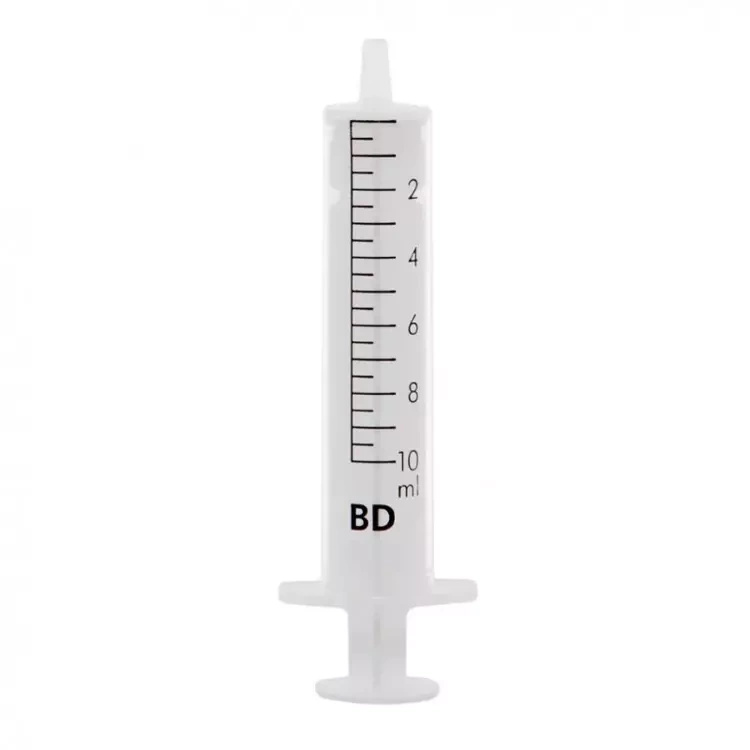 Plastic Syringe, 10 ml for liquids | 100pcs box