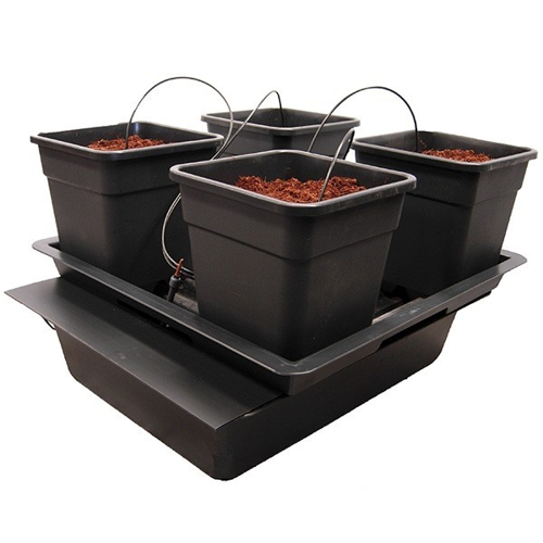 WILMA XL hydroponic system 8 x 11L 90x90xh20cm - Slika 2