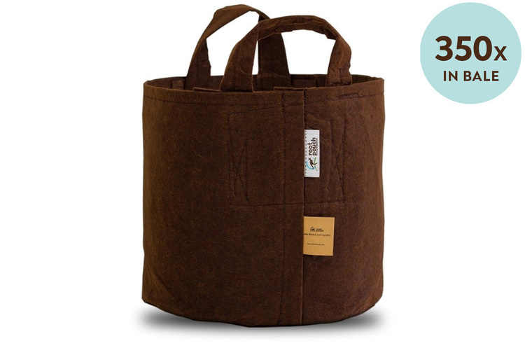 Growbag Root Pouch fabric pot 35x30cm 30L with a handle brown 350 units