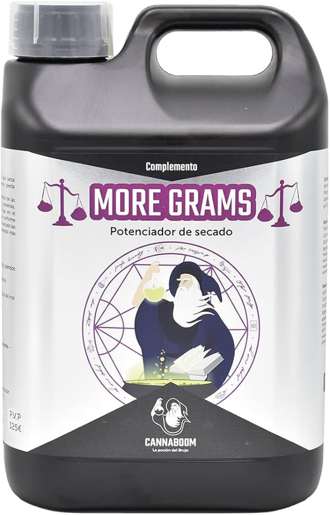Cannaboom More Grams 5L - Drying Ehancer make crop lose less weight in the drying process