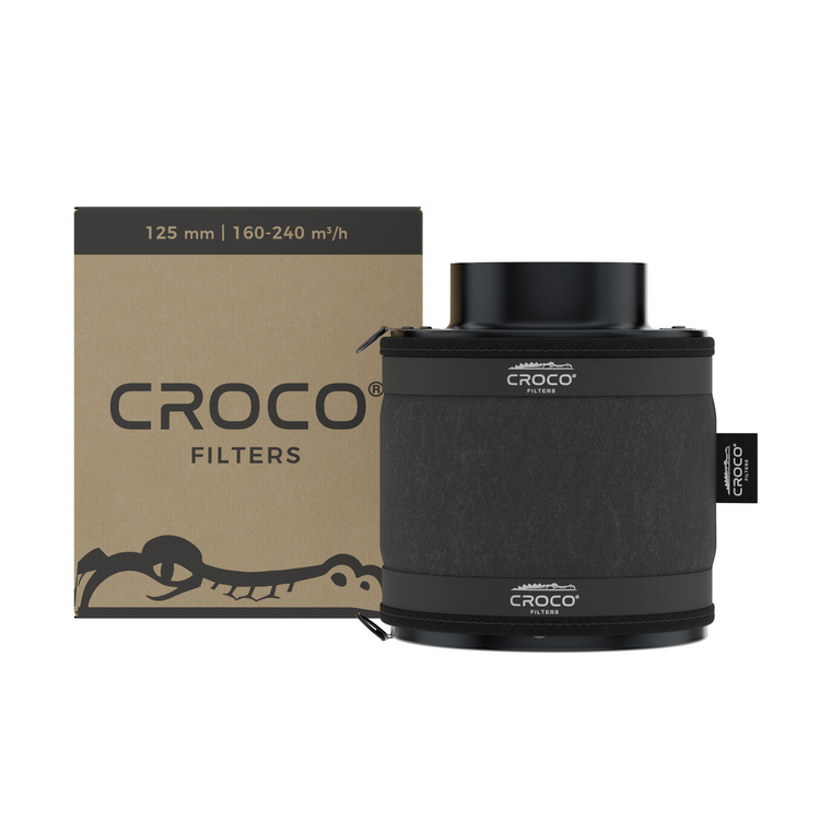Carbon filter Croco Black 160-240 m³/h fi 125mm - Slika 11