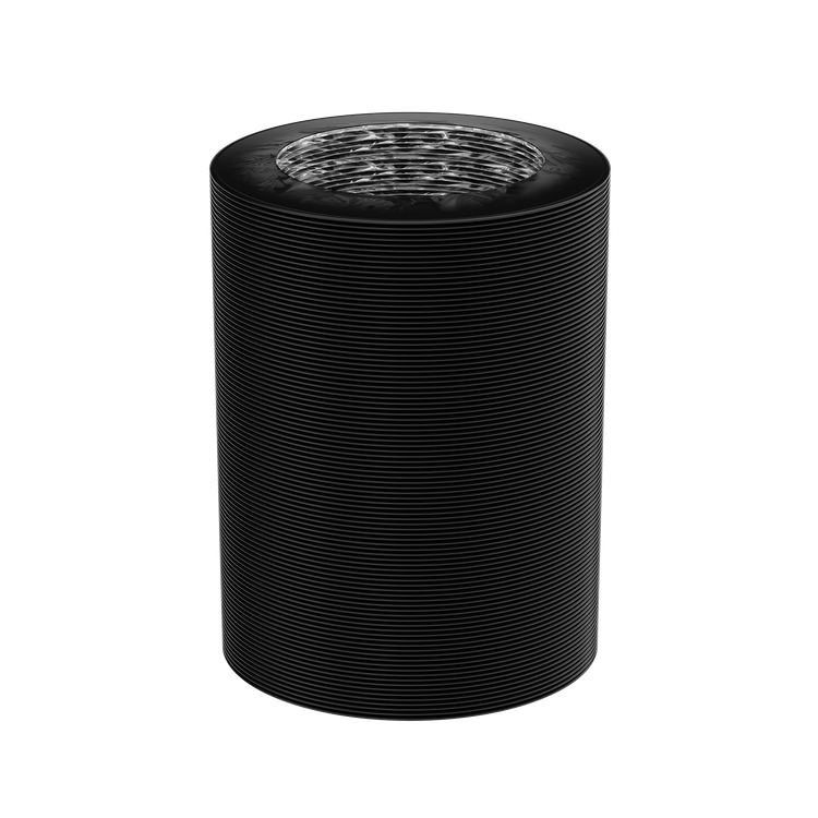 Croco Duct 125mm 2m - black 4 layer light-tite duct - Slika 5