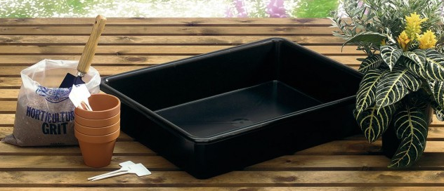 Tray Garland black 64,5x49,5xh12cm - Slika 2