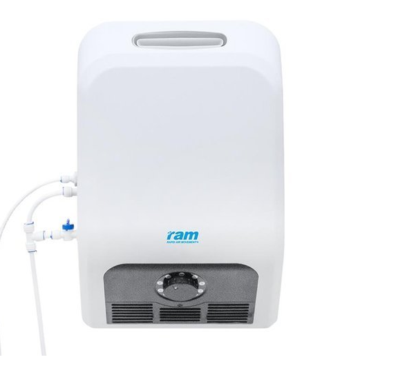 RAM 1.6L / H wall humidifier + DI resin water filter