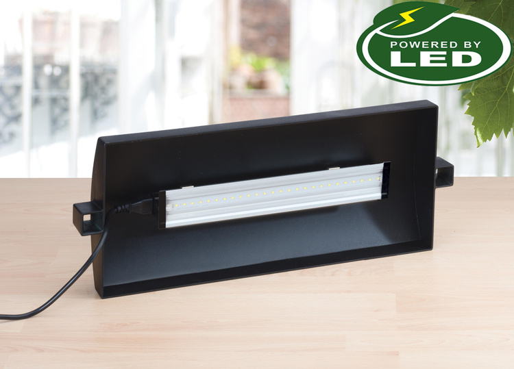 Garland Grow Light Garden Black 8W - set for growing herbs 50x20x45cm - Slika 2