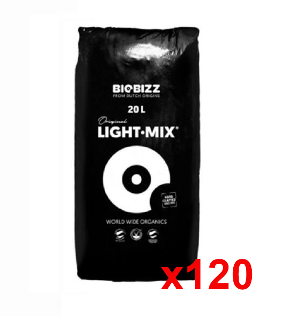 BioBizz soil Light-Mix 20L - pallet of 120 pieces