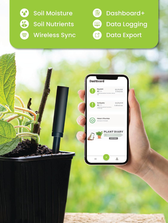 iBebot SoilQuality - Soil Moisture & Conductivity (EC) wireless sensor | data logger - Slika 8