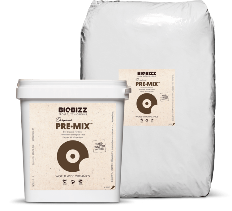 Biobizz Pre-mix Fertilizer  5L - Dry soil Fertilizer
