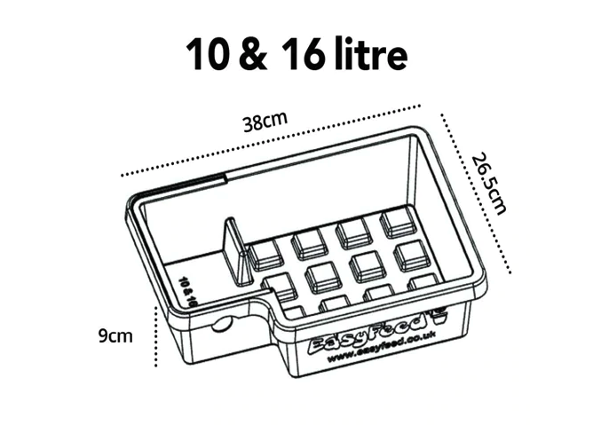 8 pot set 16l Alien EasyFeed - Slika 5