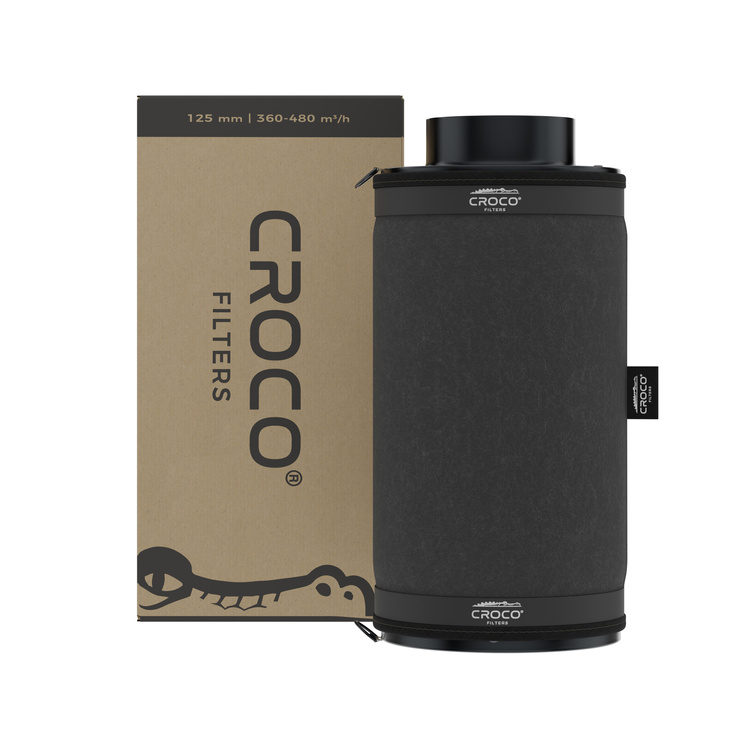 Carbon filter Croco Black 360-480 m³/h fi 125mm - Slika 11