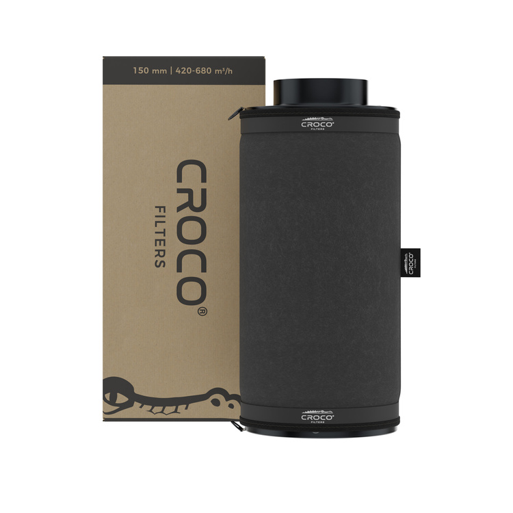 Carbon filter Croco Black 420-680 m³/h fi 150mm - Slika 3