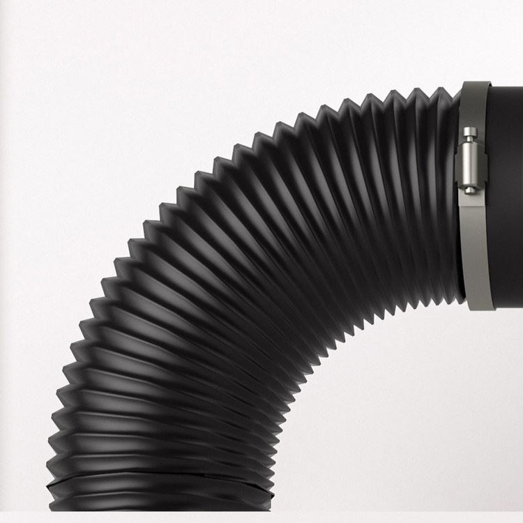 AC Infinity Flexible Four-layer ventilation duct impermeable to light 6'' / 150mm, lenght 8 ft / 2,43m - Slika 6