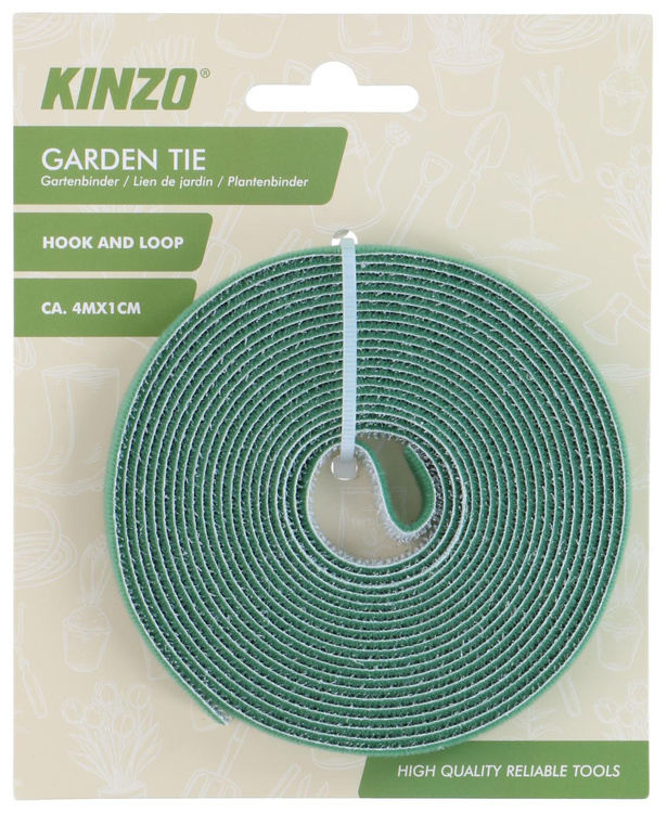 Kinzo Garden Tie 4m - velcro garden ties for garden use