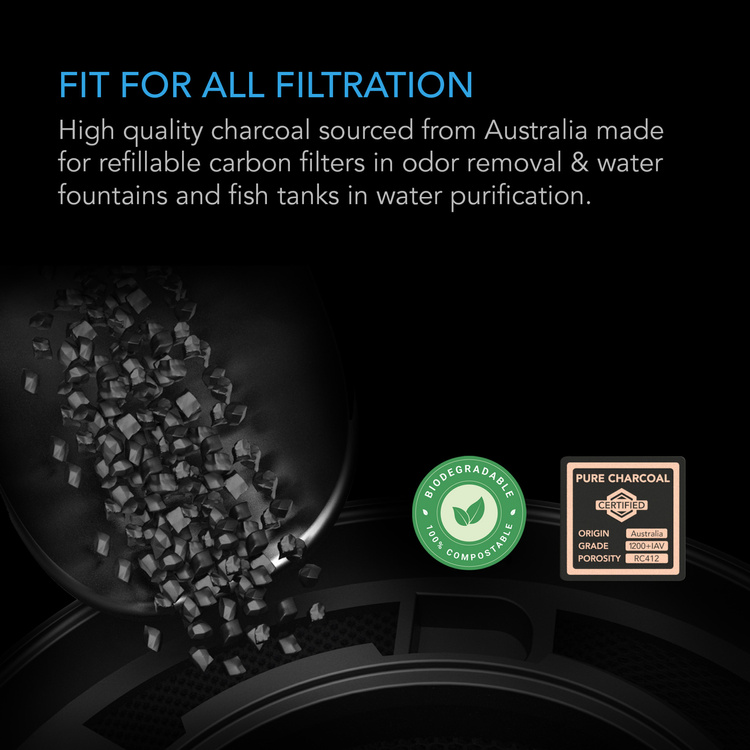 AC Infinity Activated Carbon Refill 3,6kg made from australian charcoal - Slika 2