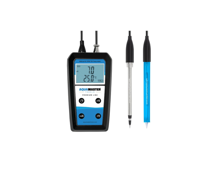 Aqua Master Tools H600 Pro Substrate Meter - pH, EC (PPM, TDS) & Temperature soil meter - Slika 2