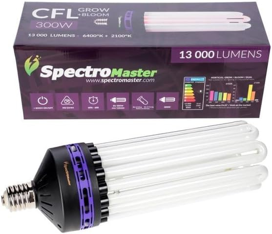Spectromaster Bulb CFL 300W E40 - 2100+6400K - Dual (growth and bloom)