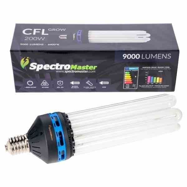 Żarówka CFL 200W E40 Spectromaster - 6400K Wzrost