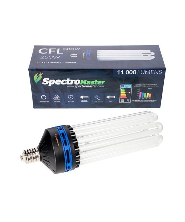 Żarówka CFL 250W E40 Spectromaster - 6400K Wzrost