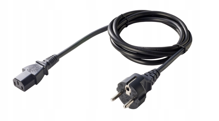 Power cable for power supply / lamp 3x1mm 2m