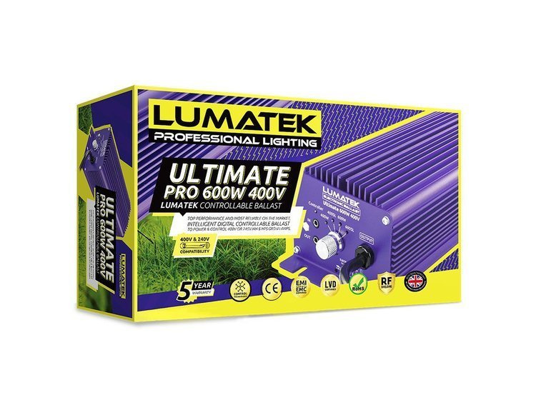 LUMATEK Ultimate Pro 600W HIGH QUALITY CONTROLLABLE BALLAST 400V/240V - Slika 4