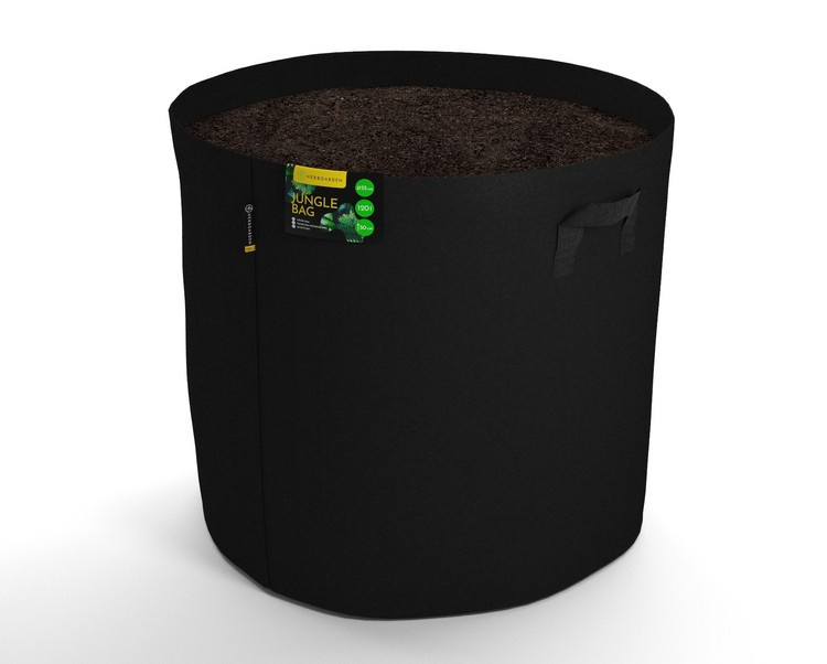 Herbgarden Jungle Bag Round 120L - fabric pot 55x55xh50cm - Slika 4